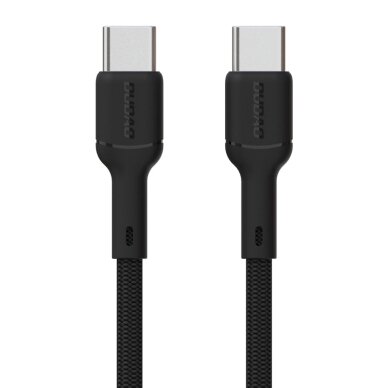 Krovimo kabelis Dudao L9C USB-C – USB-C 2 m – juodas
