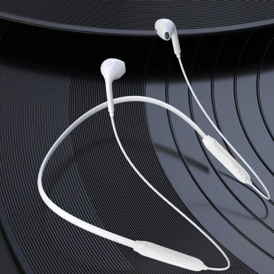 Belaidės Ausinės Dudao Magnetic Suction wireless in-ear Bluetooth headphones Baltos (U5B) 3