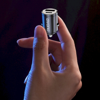 Dudao R3MAX 48W QC PD mini automobilinis įkroviklis – juodas 1 Dudao R3MAX 48W QC PD mini automobilinis įkroviklis – juodas 1