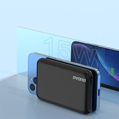 Išorinė Baterija Dudao TGK1 15W 10000mAh Juoda (TGK1) 2 Išorinė Baterija Dudao TGK1 15W 10000mAh Juoda (TGK1) 2