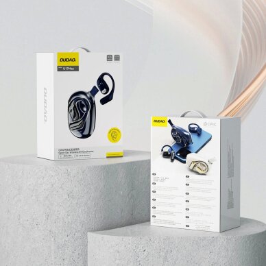 Belaidė ausinė Dudao U17Max OWS Bluetooth – juoda 3 Belaidė ausinė Dudao U17Max OWS Bluetooth – juoda 3