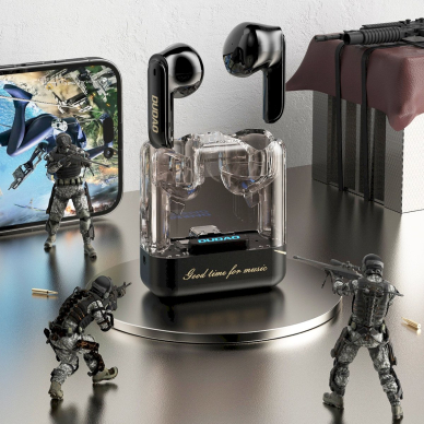 Dudao U18Pro Bluetooth 5.3 TWS wireless Ausinės - Juodas 1 Dudao U18Pro Bluetooth 5.3 TWS wireless Ausinės - Juodas 1