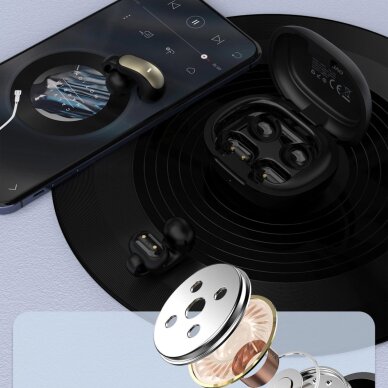 Belaidės ausinės Dudao U20 Pro TWS Bluetooth – juodos 2 Belaidės ausinės Dudao U20 Pro TWS Bluetooth – juodos 2
