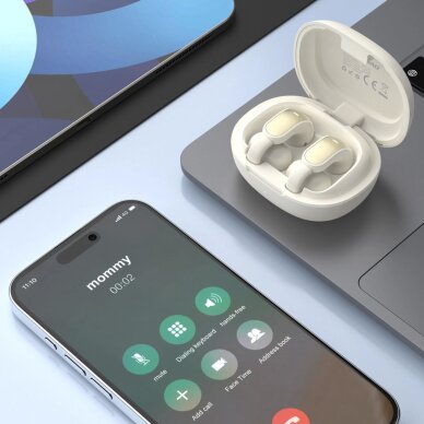 Belaidės ausinės Dudao U20 Pro TWS Bluetooth – baltos 4 Belaidės ausinės Dudao U20 Pro TWS Bluetooth – baltos 4