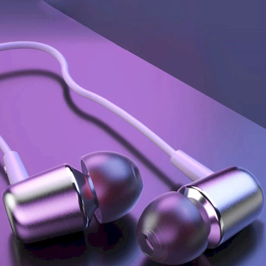Dudao X1PROT in-ear laidinės USB-C ausinės 1.2 m – baltas 4