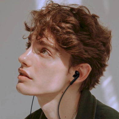 Dudao X3C in-ear laidinės USB-C ausinės 1.2 m – juodas 3