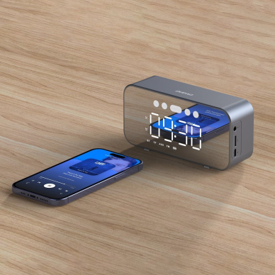 Dudao Y17 bluetooth watch / speaker - Sidabrinė 3