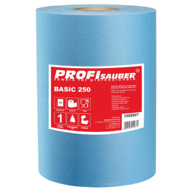 ProfiSauber BASIC 250 Dust-free non-woven pramoninė valymo šluostė