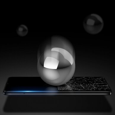 Ekrano apsauga Dux Ducis 10D Tempered Glass Motorola Moto E32 juoda (tinka su dėklu) 2