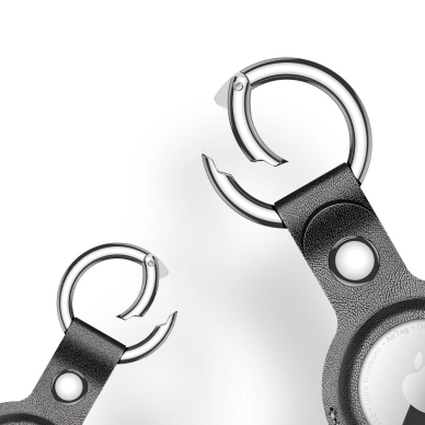 Dux Ducis 4pcs set Silikoninis flexible cover keychain loop Dėklas skirtas Apple AirTag (Juodas / Žalias / Rožinis / Mėlynas) 19 Dux Ducis 4pcs set Silikoninis flexible cover keychain loop Dėklas skirtas Apple AirTag (Juodas / Žalias / Rožinis / Mėlynas) 19