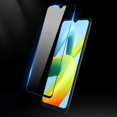 Ekrano apsauga Dux Ducis 9D Tempered Glass Xiaomi Redmi A2 / Redmi A1 Juodais kraštais 7