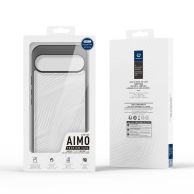 Google Pixel 10/10 Pro Dux Ducis Aimo dėklas - juodas 10