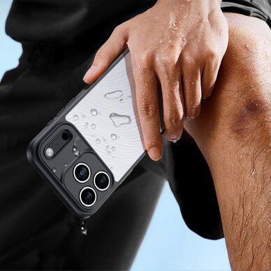 iPhone 17 Pro Dux Ducis Aimo dėklas – juodas 4 iPhone 17 Pro Dux Ducis Aimo dėklas – juodas 4