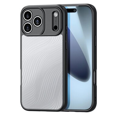 iPhone 17 Pro Dux Ducis Aimo dėklas – juodas iPhone 17 Pro Dux Ducis Aimo dėklas – juodas