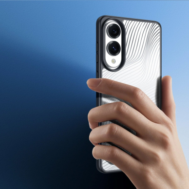 Samsung Galaxy S25 Edge – Dux Ducis Aimo dėklas - Juodas 2 Samsung Galaxy S25 Edge – Dux Ducis Aimo dėklas - Juodas 2