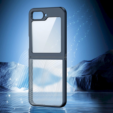 Dux Ducis Aimo Dėklas Samsung Galaxy Z Flip 6 - Juodas 5 Dux Ducis Aimo Dėklas Samsung Galaxy Z Flip 6 - Juodas 5