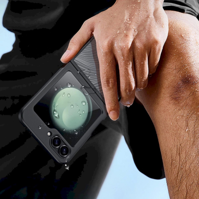 Dux Ducis Aimo Dėklas Samsung Galaxy Z Flip 6 - Juodas 6 Dux Ducis Aimo Dėklas Samsung Galaxy Z Flip 6 - Juodas 6