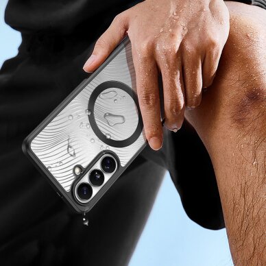 Samsung Galaxy S26 Dux Ducis Aimo Mag MagSafe dėklas – juodas 10