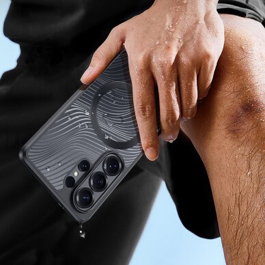 Samsung Galaxy S26 Ultra Dux Ducis Aimo Mag MagSafe dėklas – juodas 5