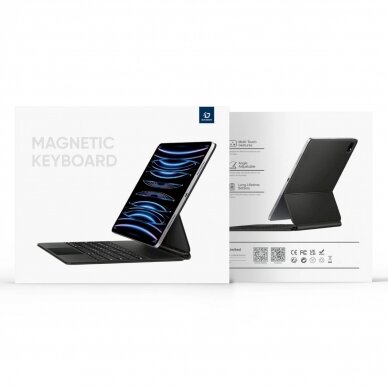 Dux Ducis Bluetooth Dėklas klaviatūra (MK Series) Apple iPad Air 4/5/iPad Pro 11 (2018/2020/2021/2022) - Juodas 4