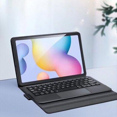 Samsung Tab S6 Lite dėklas Dux Ducis Bluetooth Keyboard (TK serija) – juodas 1