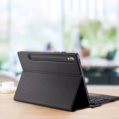 Dux Ducis Bluetooth Dėklas klaviatūra (TK Series) Samsung Tab S9 - Juodas 3