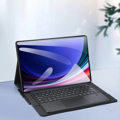 Samsung Tab S9 Ultra Dux Ducis Bluetooth Keyboard dėklas (TK Series) - juodas 2