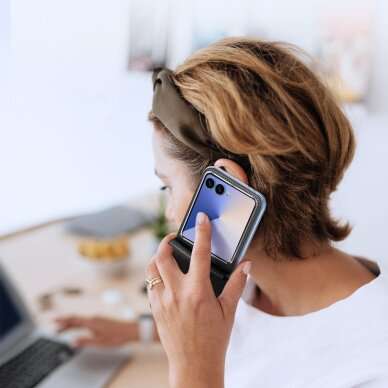 Samsung Galaxy Z Flip 7 Dux Ducis Bril dėklas – juodas 4