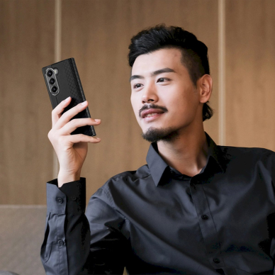 Dux Ducis Brill odinis dėklas Samsung Galaxy Z Fold 6 with flap and card slot - Juodas 4 Dux Ducis Brill odinis dėklas Samsung Galaxy Z Fold 6 with flap and card slot - Juodas 4