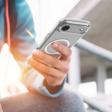 iPhone 17 Air Dux Ducis Clin Mag dėklas, suderinamas su MagSafe – skaidrus 10