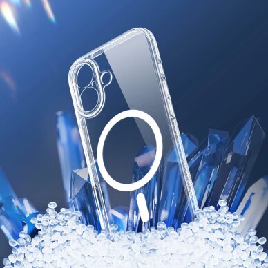 iPhone 17 Dux Ducis Clin Mag dėklas, suderinamas su MagSafe – skaidrus 7