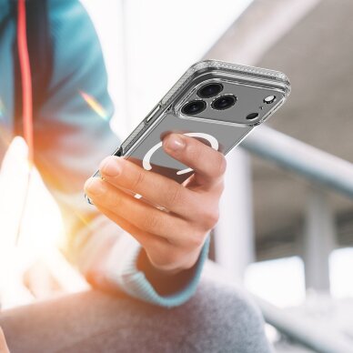 iPhone 17 Pro Dux Ducis Clin Mag MagSafe dėklas – skaidrus 11
