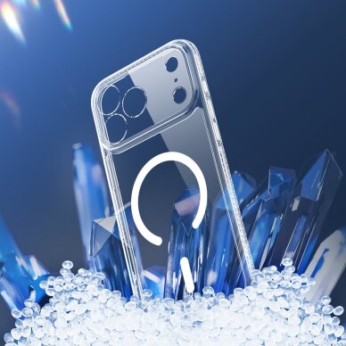 iPhone 17 Pro Dux Ducis Clin Mag MagSafe dėklas – skaidrus 5