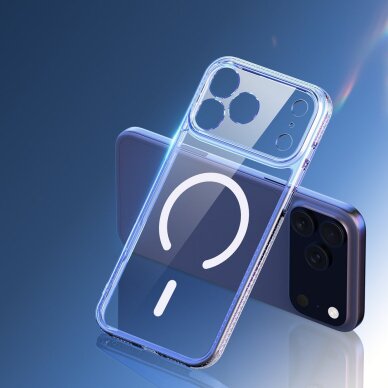 iPhone 17 Pro Dux Ducis Clin Mag MagSafe dėklas – skaidrus 9 iPhone 17 Pro Dux Ducis Clin Mag MagSafe dėklas – skaidrus 9