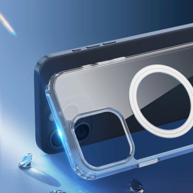 Dux Ducis Clin Mag MagSafe dėklas iPhone 16 Pro - Permatomas 6 Dux Ducis Clin Mag MagSafe dėklas iPhone 16 Pro - Permatomas 6