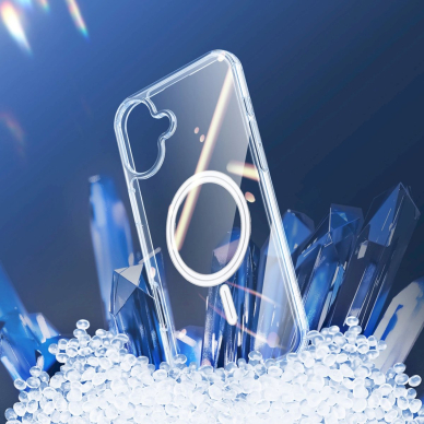 Dux Ducis Clin Mag MagSafe dėklas iPhone 16 - Permatomas 8 Dux Ducis Clin Mag MagSafe dėklas iPhone 16 - Permatomas 8