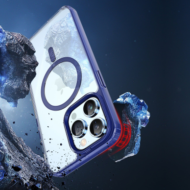 Dėklas Dux Ducis Clin2 case for iPhone 14 Pro (MagSafe) Mėlynas 8 Dėklas Dux Ducis Clin2 case for iPhone 14 Pro (MagSafe) Mėlynas 8