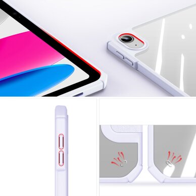 Akcija! Dėklas Dux Ducis Copa iPad 10.2 2022 (10 gen.) Violetinis  4