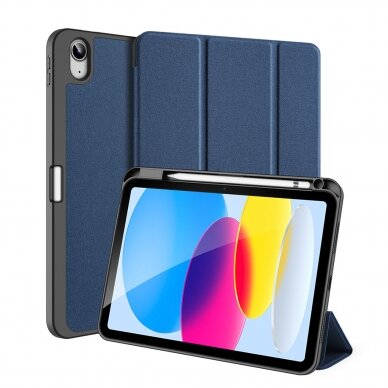 Dėklas Dux Ducis Domo iPad 10.9 2022 (10 gen.) Mėlynas 1