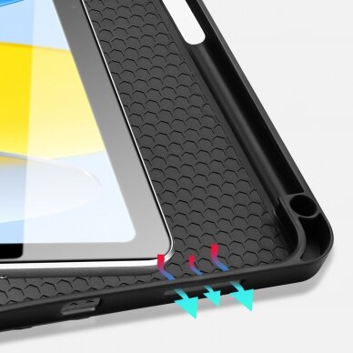 Dėklas Dux Ducis Domo iPad 10.9 2022 (10 gen.) Mėlynas 14