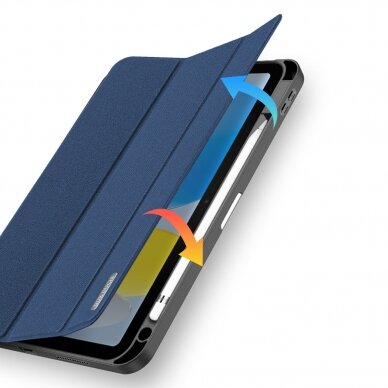 Dėklas Dux Ducis Domo iPad 10.9 2022 (10 gen.) Mėlynas 7