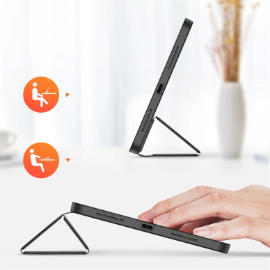 Dux Ducis Domo flip and smart sleep case for iPad Pro 11" 2024 - black 6 Dux Ducis Domo flip and smart sleep case for iPad Pro 11" 2024 - black 6