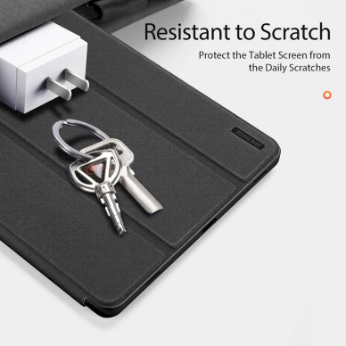 Dux Ducis Domo flip and smart sleep Dėklas Samsung Galaxy Tab S9 - juodas 4 Dux Ducis Domo flip and smart sleep Dėklas Samsung Galaxy Tab S9 - juodas 4