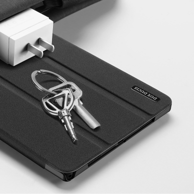 Atverčiamas Dėklas DUX DUCIS Domo Samsung Galaxy Tab A8 10.5 2021 Juodas 3 Atverčiamas Dėklas DUX DUCIS Domo Samsung Galaxy Tab A8 10.5 2021 Juodas 3