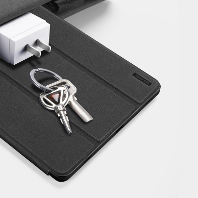 Dux Ducis Domo Samsung Galaxy Tab S9 FE Dėklas su stovu - Juodas 6 Dux Ducis Domo Samsung Galaxy Tab S9 FE Dėklas su stovu - Juodas 6
