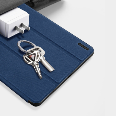Dux Ducis Domo Samsung Galaxy Tab S9 FE Dėklas su stovu - Mėlynas 3 Dux Ducis Domo Samsung Galaxy Tab S9 FE Dėklas su stovu - Mėlynas 3