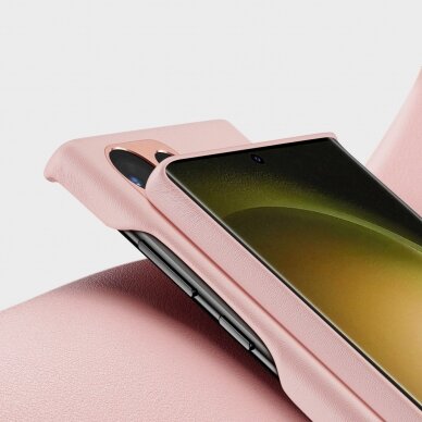 Dėklas Dux Ducis Grit Samsung Galaxy S23 Ultra Rožinis (MagSafe) 7