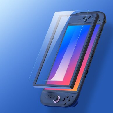 Nintendo Switch 2 Dux Ducis HD grūdintas stiklas su montavimo rėmeliu 2 Nintendo Switch 2 Dux Ducis HD grūdintas stiklas su montavimo rėmeliu 2