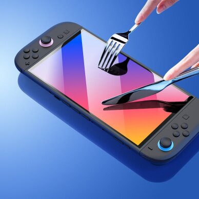 Nintendo Switch 2 Dux Ducis HD grūdintas stiklas su montavimo rėmeliu 6