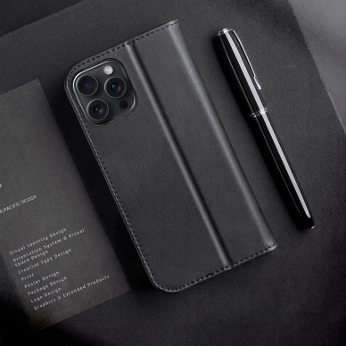 Dėklas Dux Ducis Hivo iPhone 16 Pro Case with Flip and RFID Protection - juodas 10 Dėklas Dux Ducis Hivo iPhone 16 Pro Case with Flip and RFID Protection - juodas 10